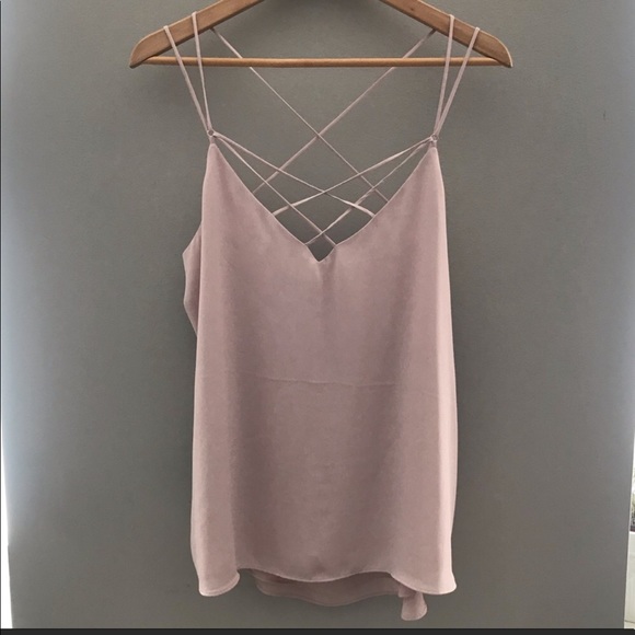 Express Tops - Express strappy tank top